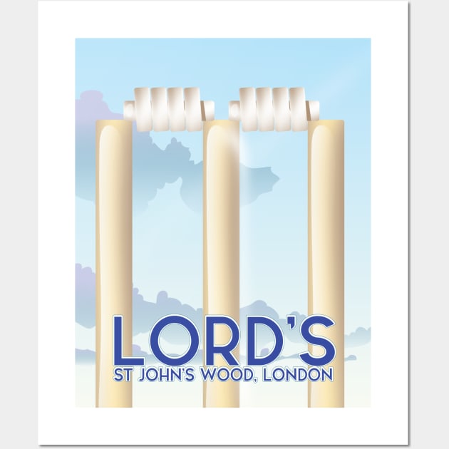 Lords, St Johns Wood London Wall Art by nickemporium1